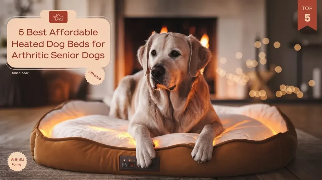 5 Best Affordable Heated Dog Beds for Arthritic Senior Dogs (2025 Guide)