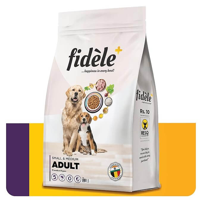 Dry Dog Food A Complete Balanced Diet 1 kg
