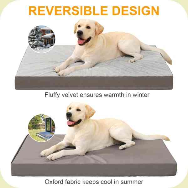 KSIIA Orthopedic Dog Bed